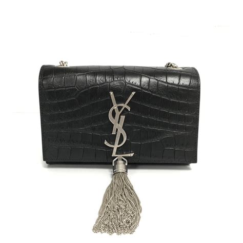 ysl handbags with tassel|YSL black purse with tassel.